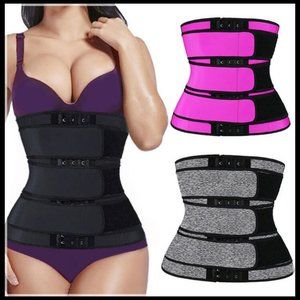 Waist Trimmer Compression Slimming Sweat Belt
